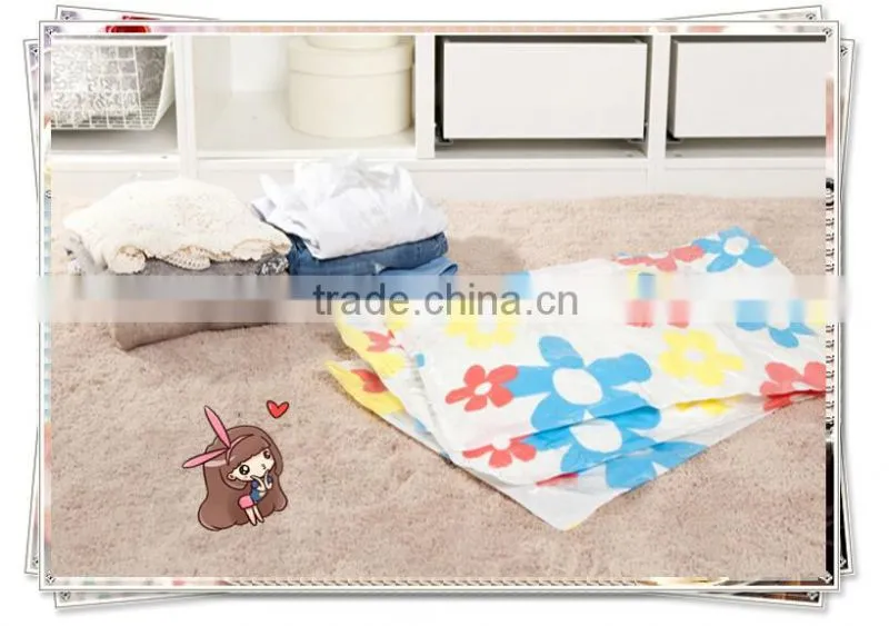 Design and color is universal to receive vacuum compression bag