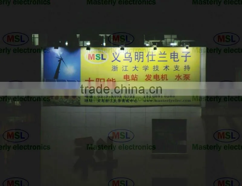 Solar Billboard Lighting System