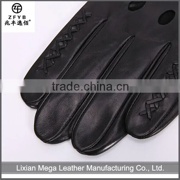 High quality cheap custom ladies in leather gloves stories