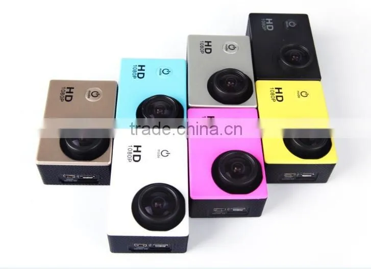 WIFI network 1080P Sports mini dvr recorder mini car camera recorder Sports camera waterproof with 1.5inch