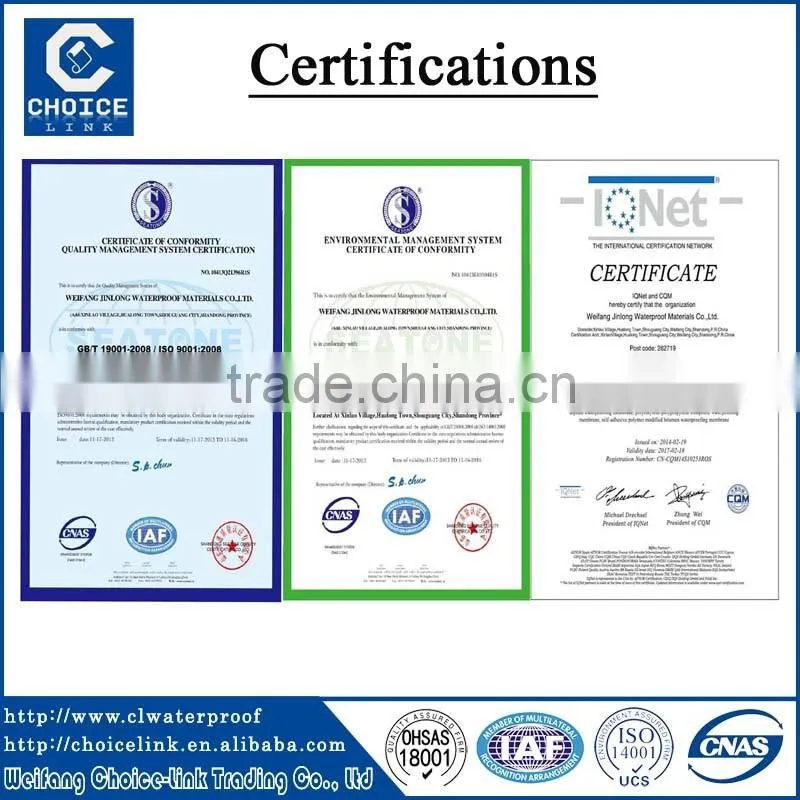 Polyester / polypropylene short nonwoven geotextile