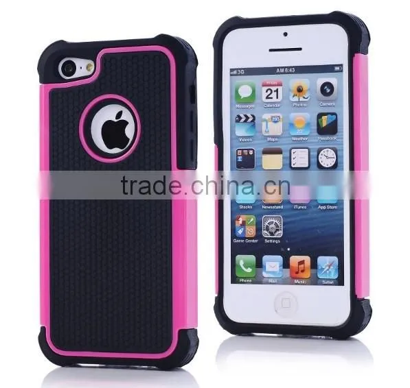 Durable Soft Silicon Back Case For iPhone 5/5S