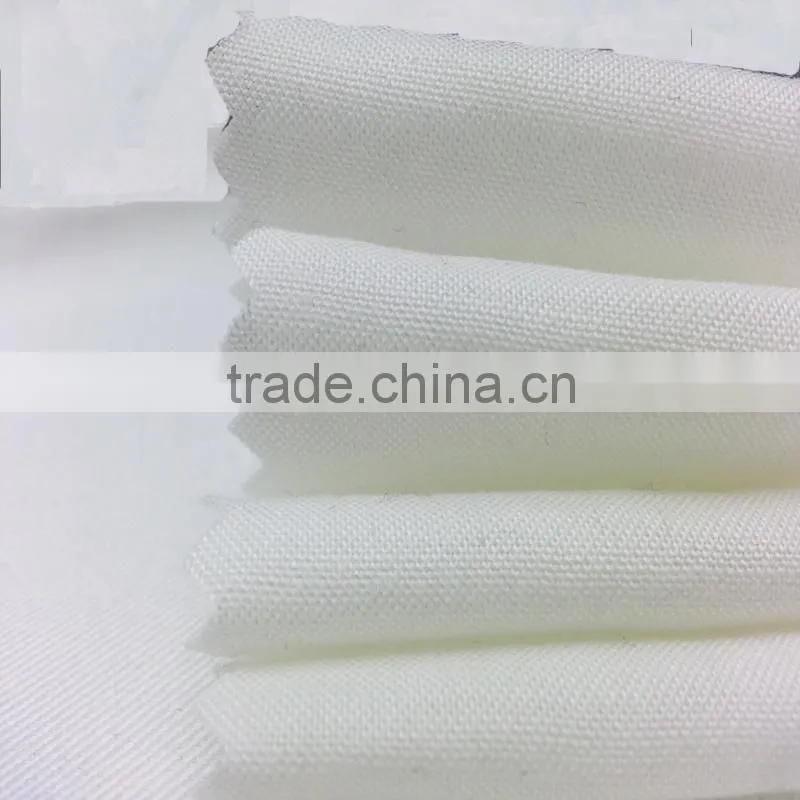 2016 xiangsheng 30s cotton/rayon plain dyeing woven pure white tabby fabric
