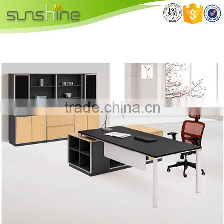 Hot new hot sale promotion lacquered executive office desk