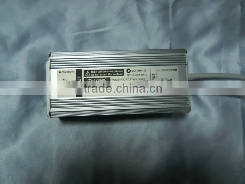 Waterproof 12V DC Power Supply 60W
