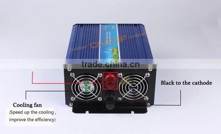CHENF Best quality 500W 12v 220v single phase inverter with battery charger made in China