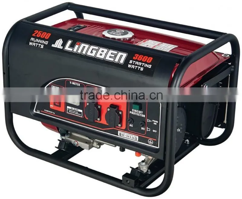 Lingben China cheap 3kva home generator set