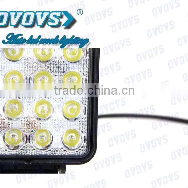 Best seller. 48w led work light 12v driving light for jeep, boat, atv, suv, 4x4 off road