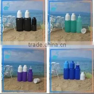 flat childproof cap for e-cig bottles