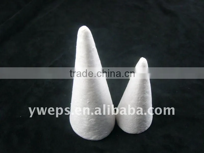 YIWU YIPAI 80mm foam white cone/polyfoam white cone