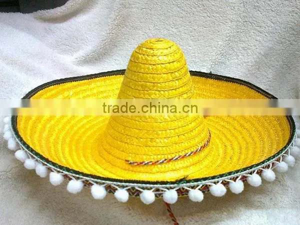 New Style Handmade Mini Mexican Sombrero Straw Hat