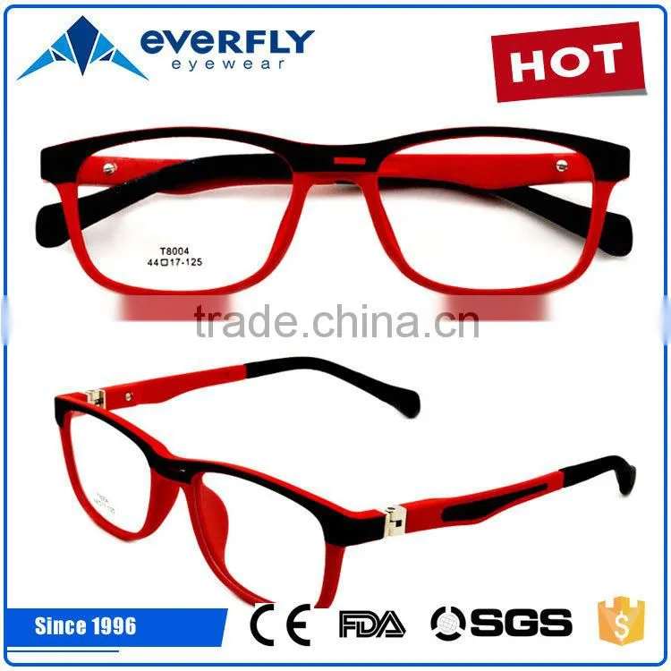 2015 rubber tr90 kids optical eyeglasses frames