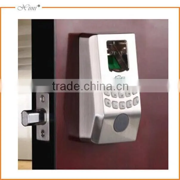 Cheap biometric fingerprint door lock without handle keypad fingerprint access control system