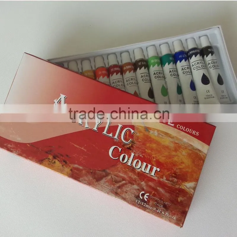 12ml 24color acrylic paints for kids