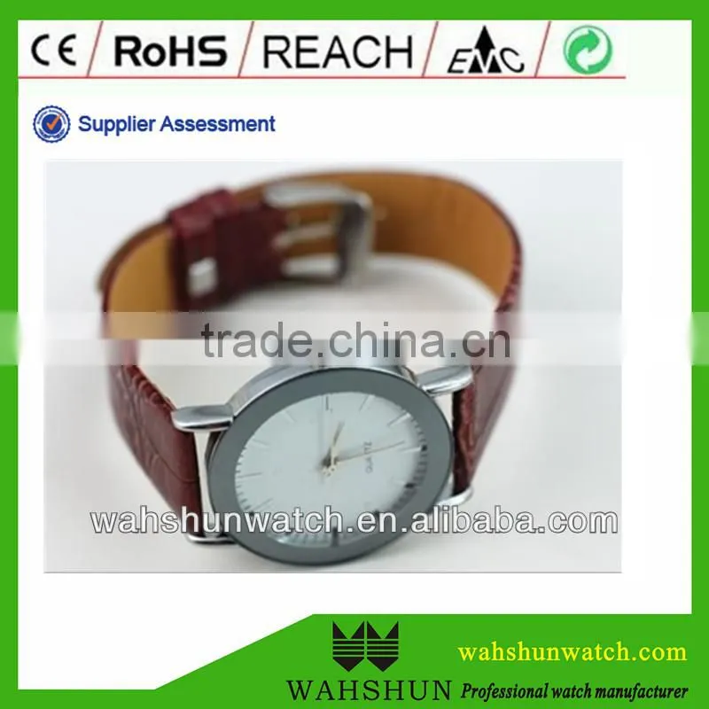 ladies slm quartz leather watches promotional cheap