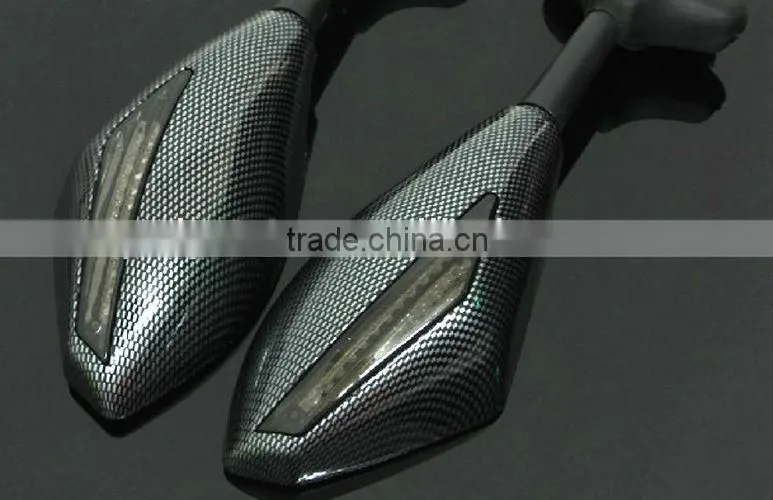 2013 Dual LED motorcycle rearview mirror