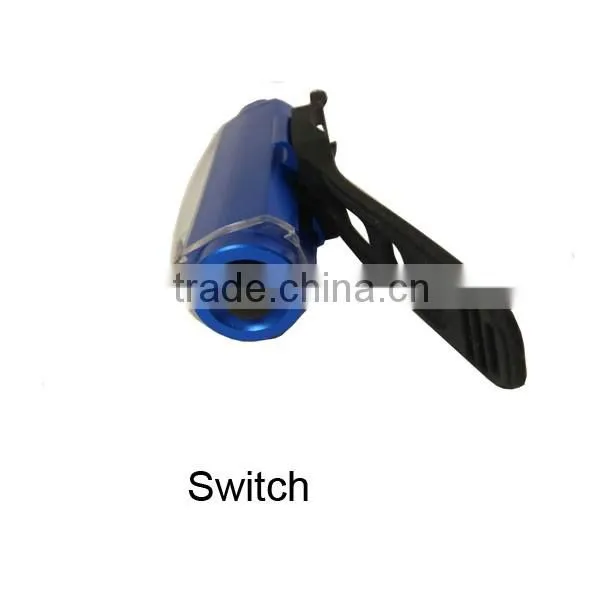 S630A 3W COB rechargeable bicycle light with Li-ion Rechargeable Battery warning bike light