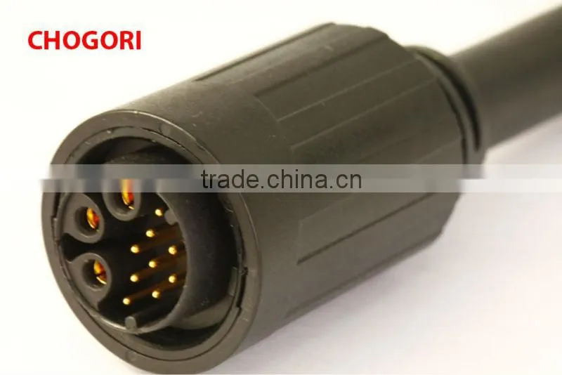large series ,2pins,bayonet lock type,field installable, ip67/ip68 waterproof connector