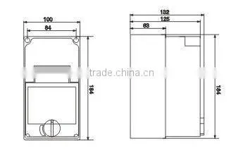 IP66 Australian Standard waterproof electrical junction boxes (ENC56CB4N )