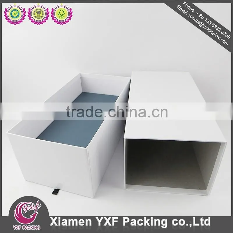 custom paper drawer box, cardboard drawer gift box, drawer gift box packaging box