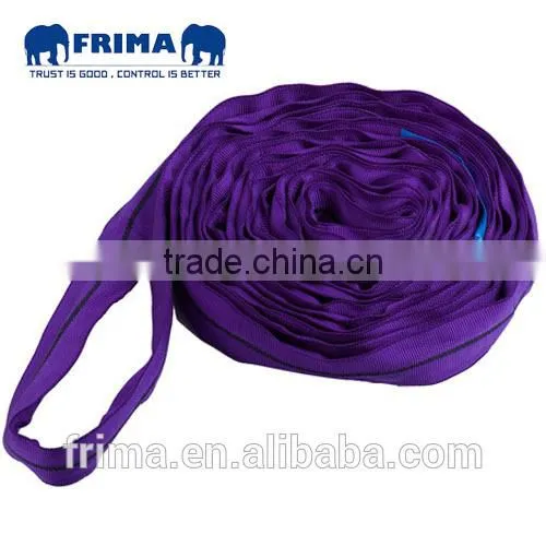1Ton Polyester endless round sling for lifting.