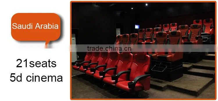 HD metal projection screen,5d cinema movie simulator in Guangzhou