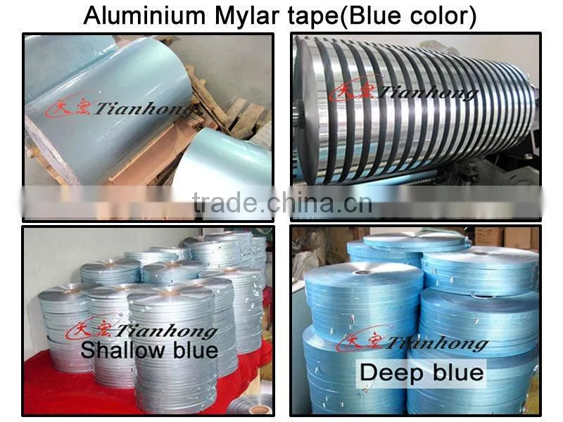 Aluminum PET(myalr) laminated film for coaxial cable