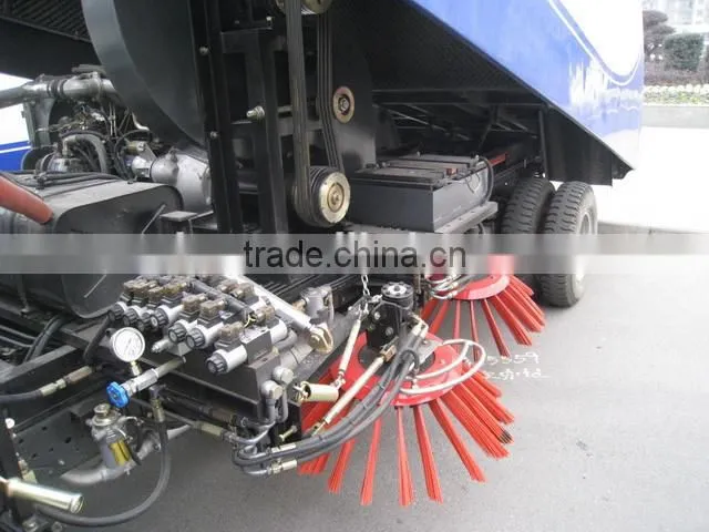 good quality dongfeng 4m3 pavement sweeper