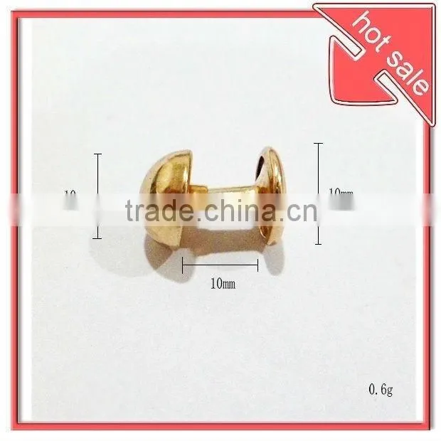 custom garment mushroom rivets for leather belt/handbag/,light decorative clothing rivets
