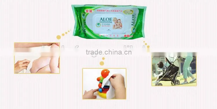 Factory direct sale wet wipes, baby wet wipe