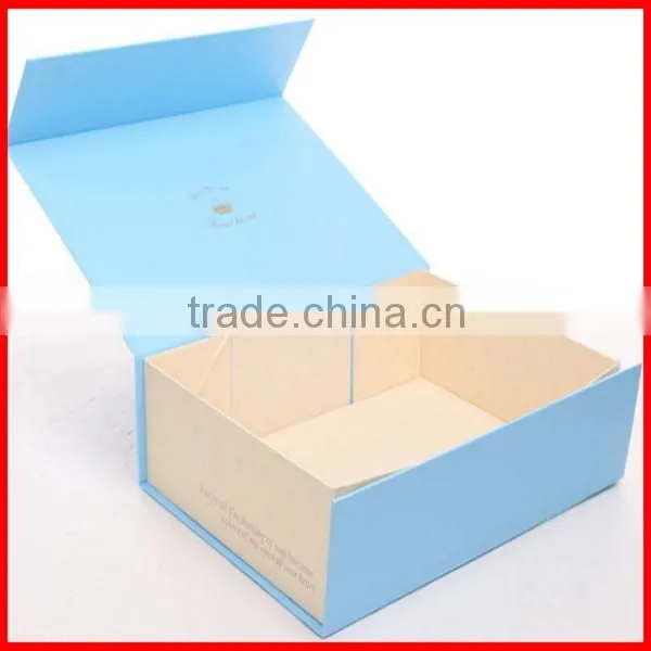 lovely new design elegant blue Foldable Box