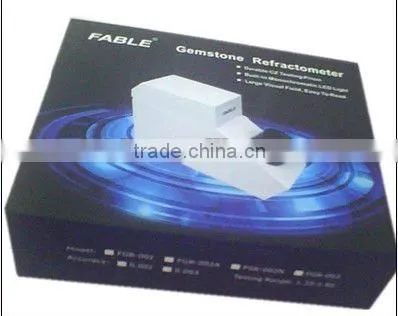 White 0.003 Accuracy Gem Refractometer