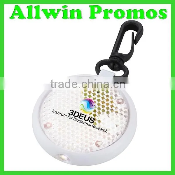 Promotional Pedestrian Reflector with Keychain