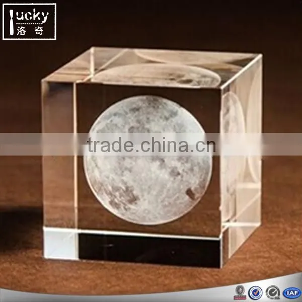 Best acrylic blank glass paperweight/cheap acrylic paperweight