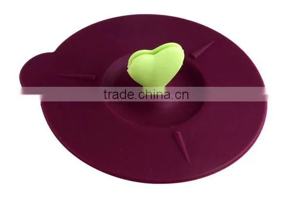 high quality Silicone Anti-leaking Cup Lid cover coffee lid baby bowl cover