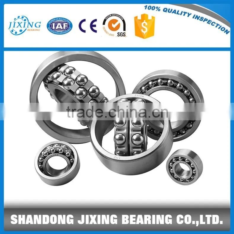 Chrom Steel Self-aligning Ball Bearings 2200 for textile machinery