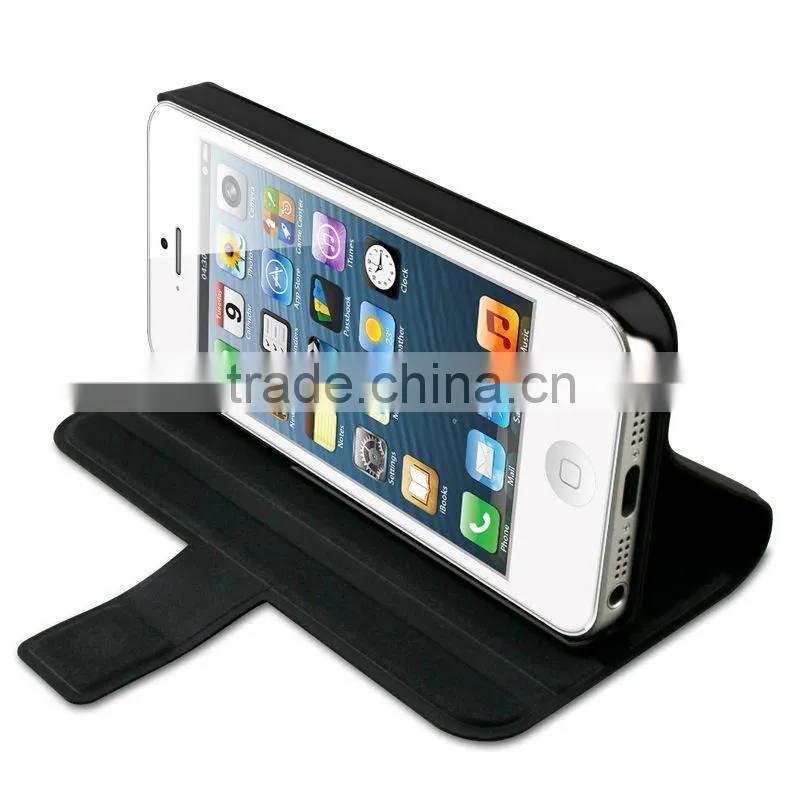 Smart leather cover for Iphone 5