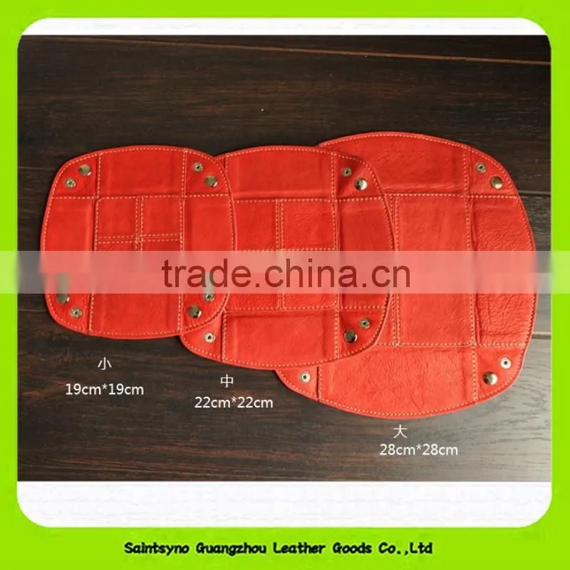 Private logo printed leather mouse pad made in china custom mouse pad 15016