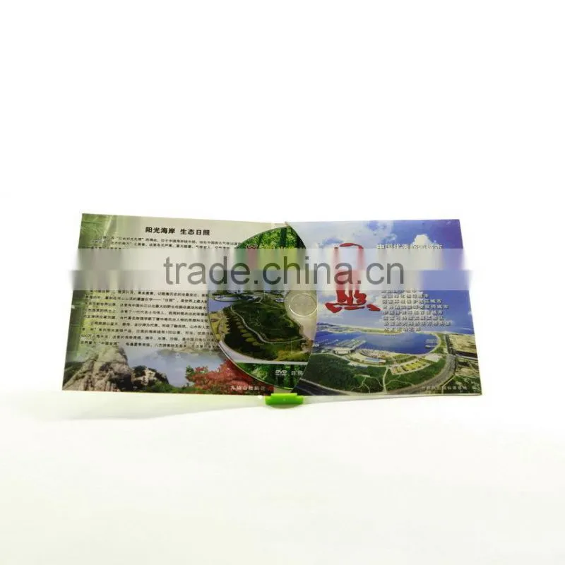 Audio CD Replication offset printing packing in jacket