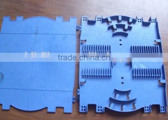installable in splice enclosure 24 port/core ABS optical fiber splice tray
