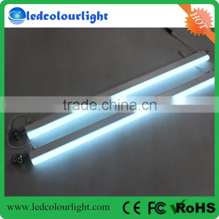 Factory price DMX512 RGB LED light bar with aluminium profile and milky diffuser
