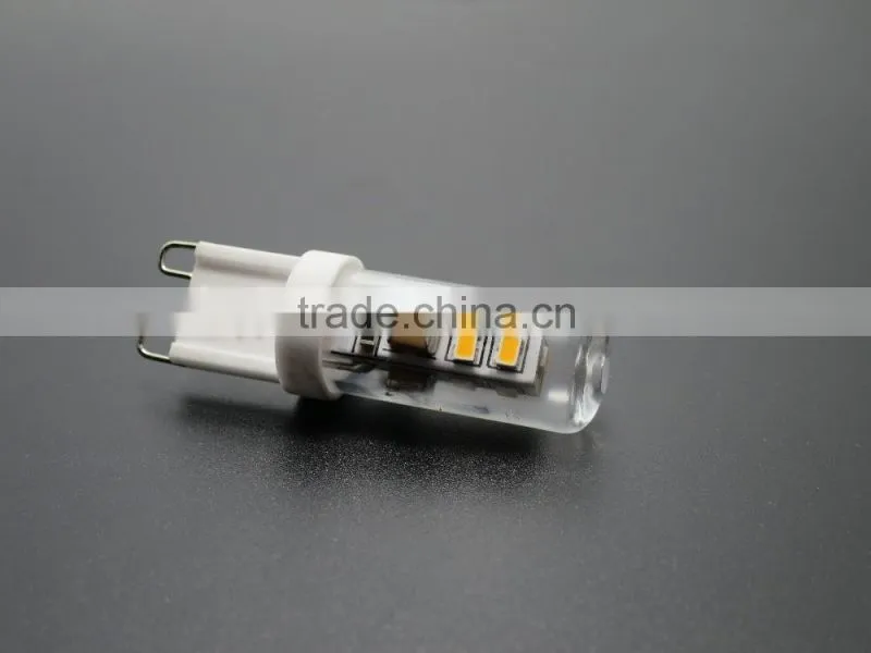 2016 new arrived small size mini G9 bulb lamp latest G9 light with ceramic G9 aluminum G9 glass G9 plastic G9 silicon G9 for you