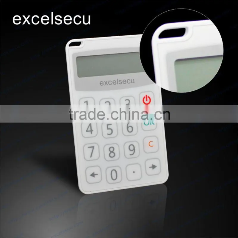 ESECU Factory Supply Wholesale Financial Equipment One Time Password Plastic OTP Token