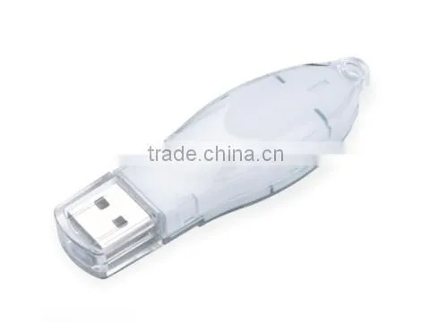 Promotion gift usb flash driver with led light 128MB to 64GB,with real capacity