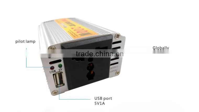 Power inverter 12v 220v 200w