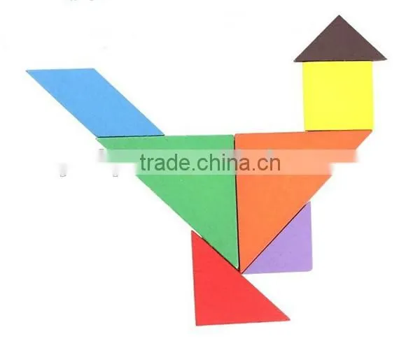 2016 intelligent puzzle game custom wooden jigsaw puzzle