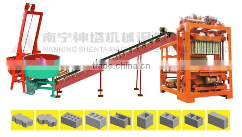 high technology low investment japan used concrete block machine