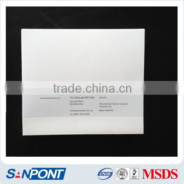 SANPONT Companies Looking For Distributors Chromatography Silica Gel Aluminum Plate