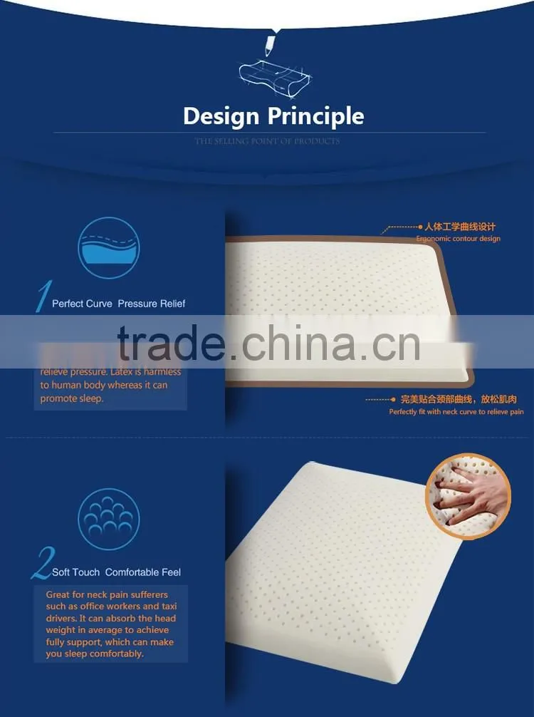 60*40*7 china suppliers memory foam pillow with pillow case