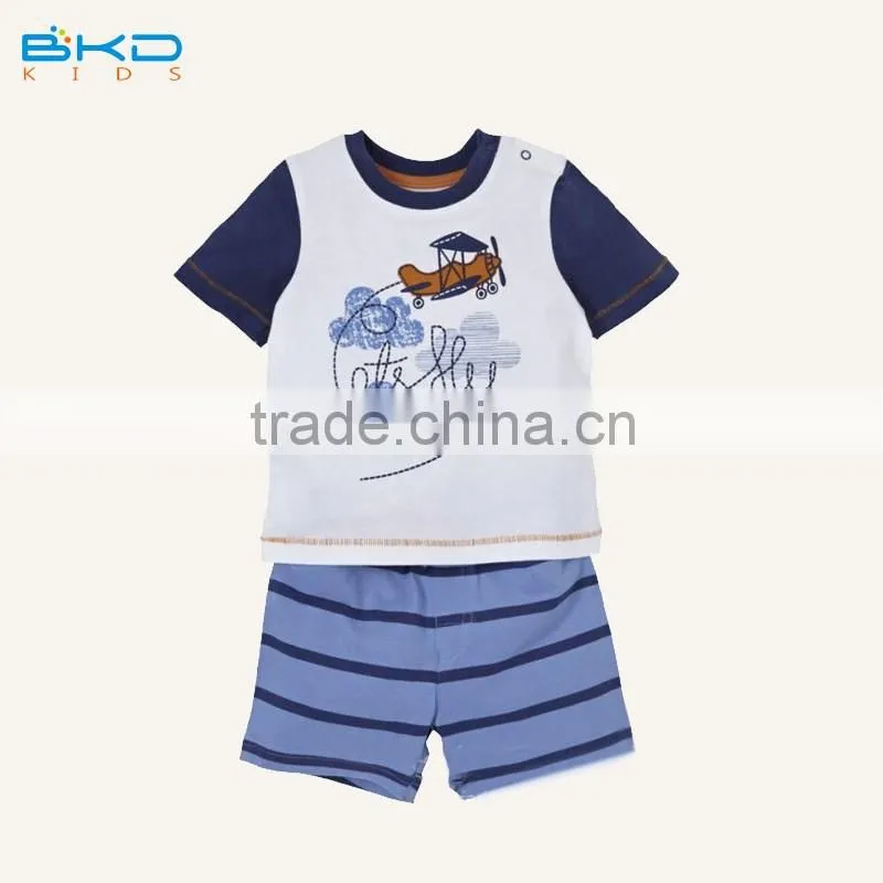 BKD Movtive print boys set, boys t-shirt and boys pants